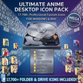Mega Anime Icon Library: 17,700+ Professional Custom Icons for Desktop Setup