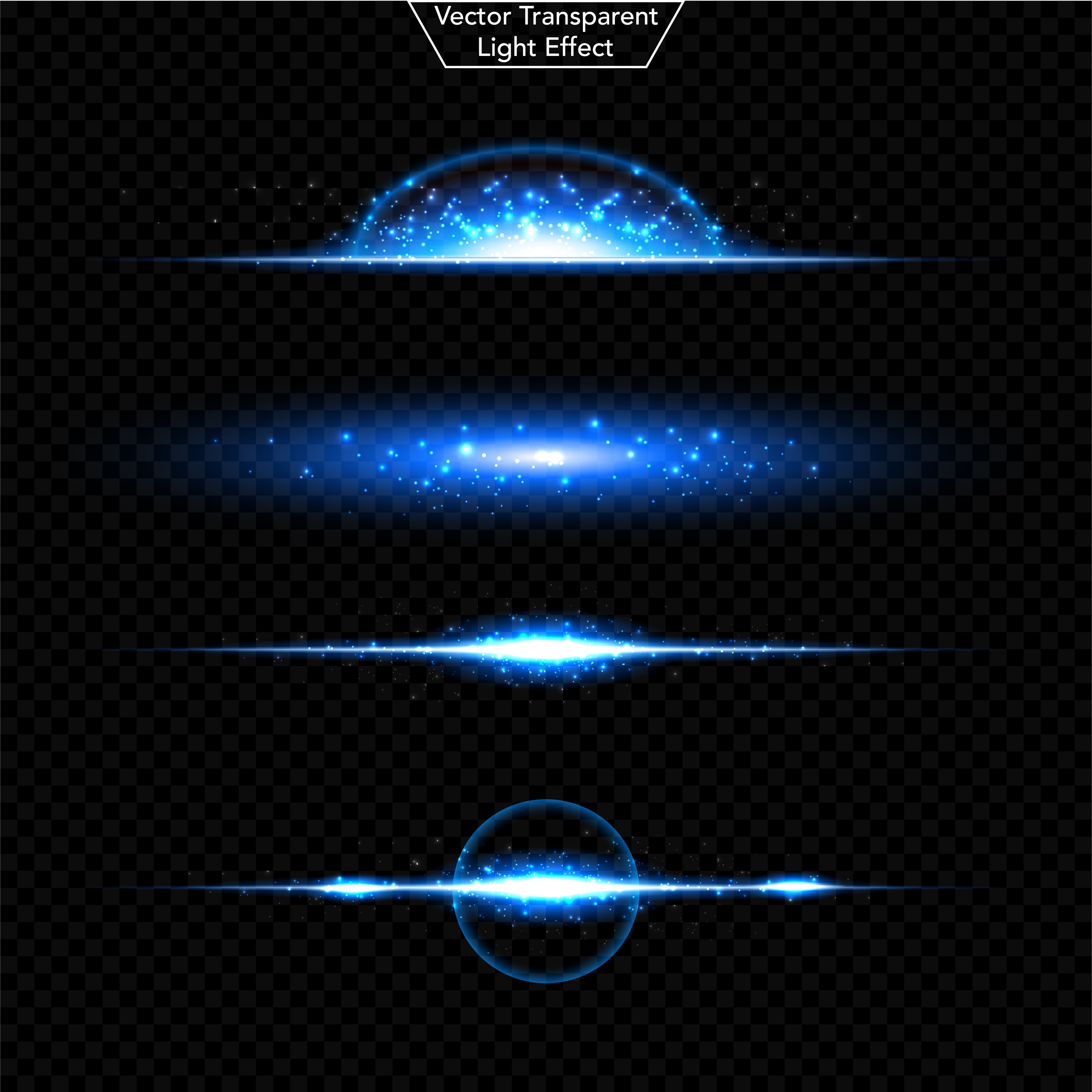 Ultimate Transparent Light Effects Mega Pack — Premium Vector Collection (EPS/AI)