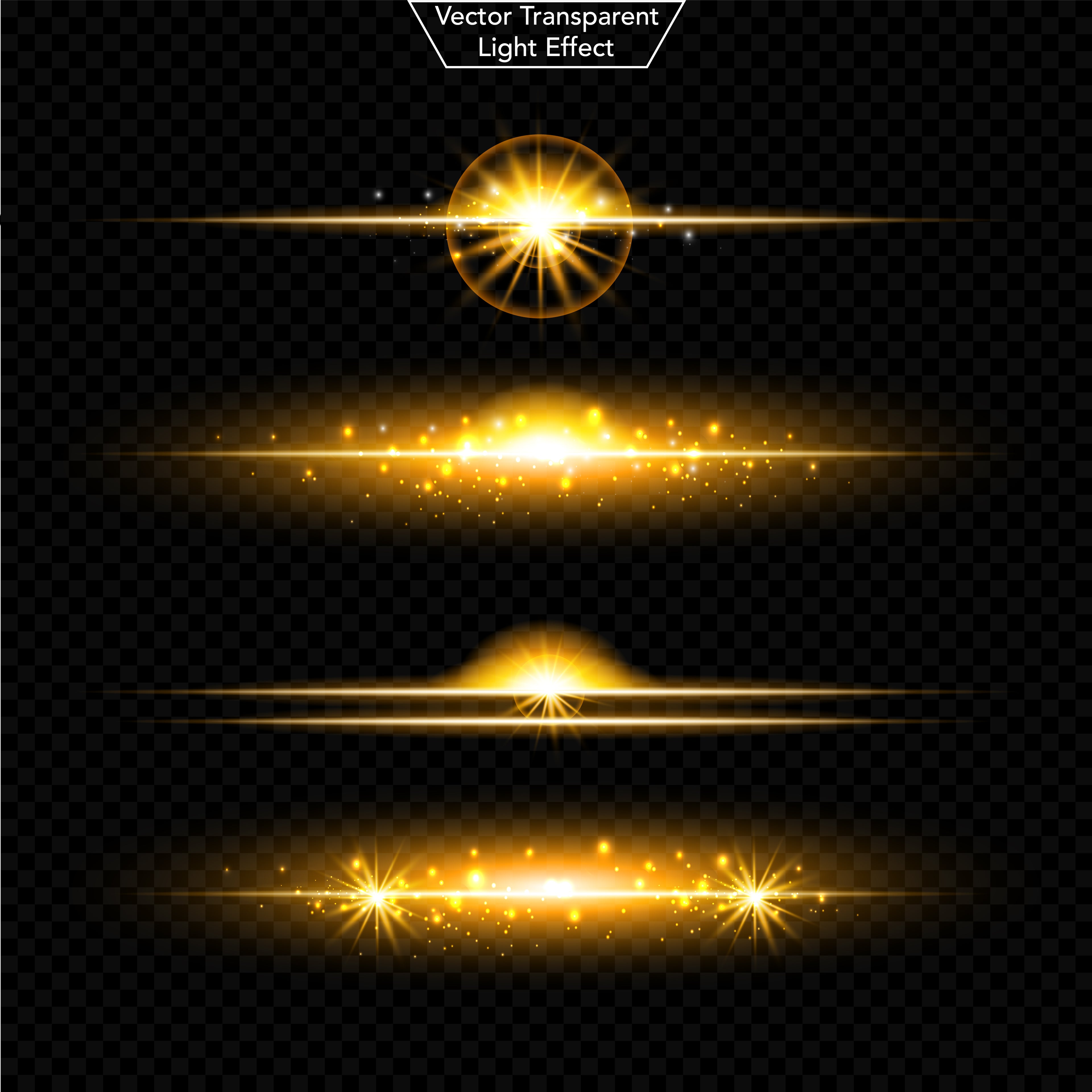 Ultimate Transparent Light Effects Mega Pack — Premium Vector Collection (EPS/AI)