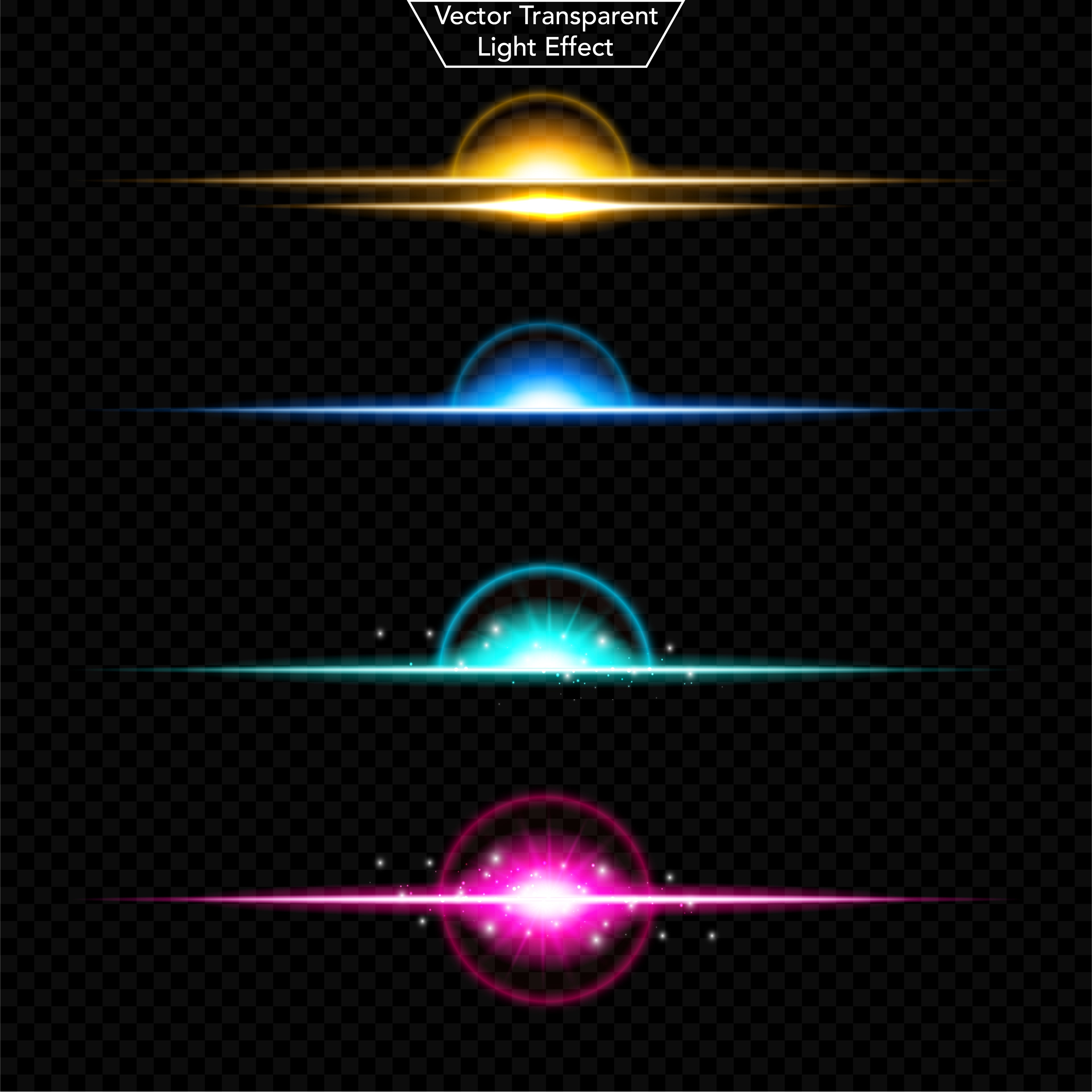 Ultimate Transparent Light Effects Mega Pack — Premium Vector Collection (EPS/AI)