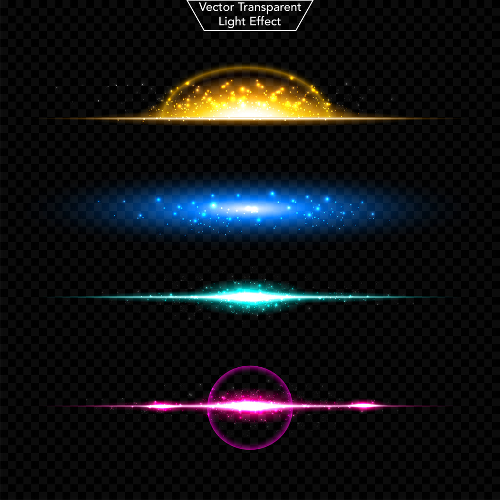 Ultimate Transparent Light Effects Mega Pack — Premium Vector Collection (EPS/AI)