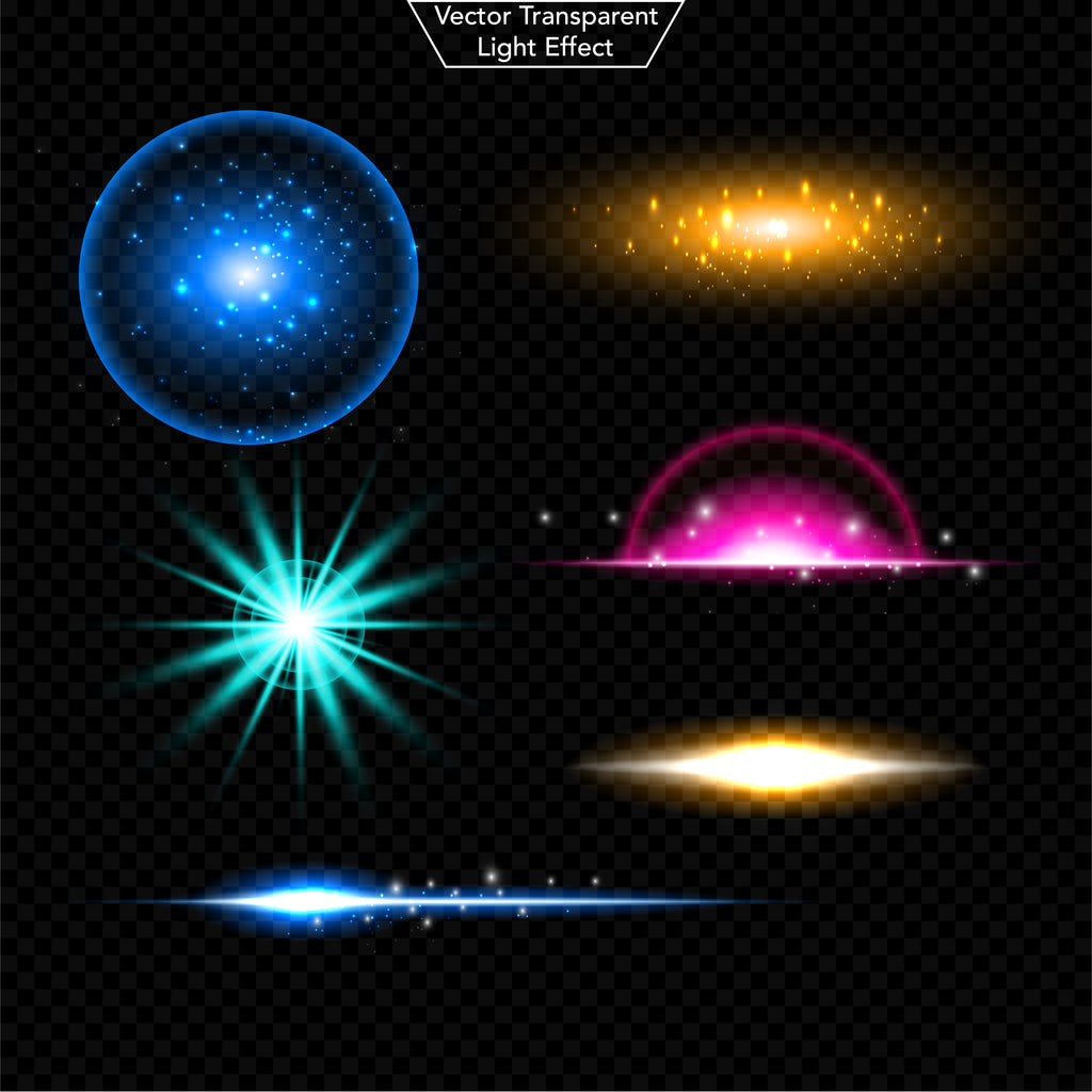 Ultimate Transparent Light Effects Mega Pack — Premium Vector Collection (EPS/AI)