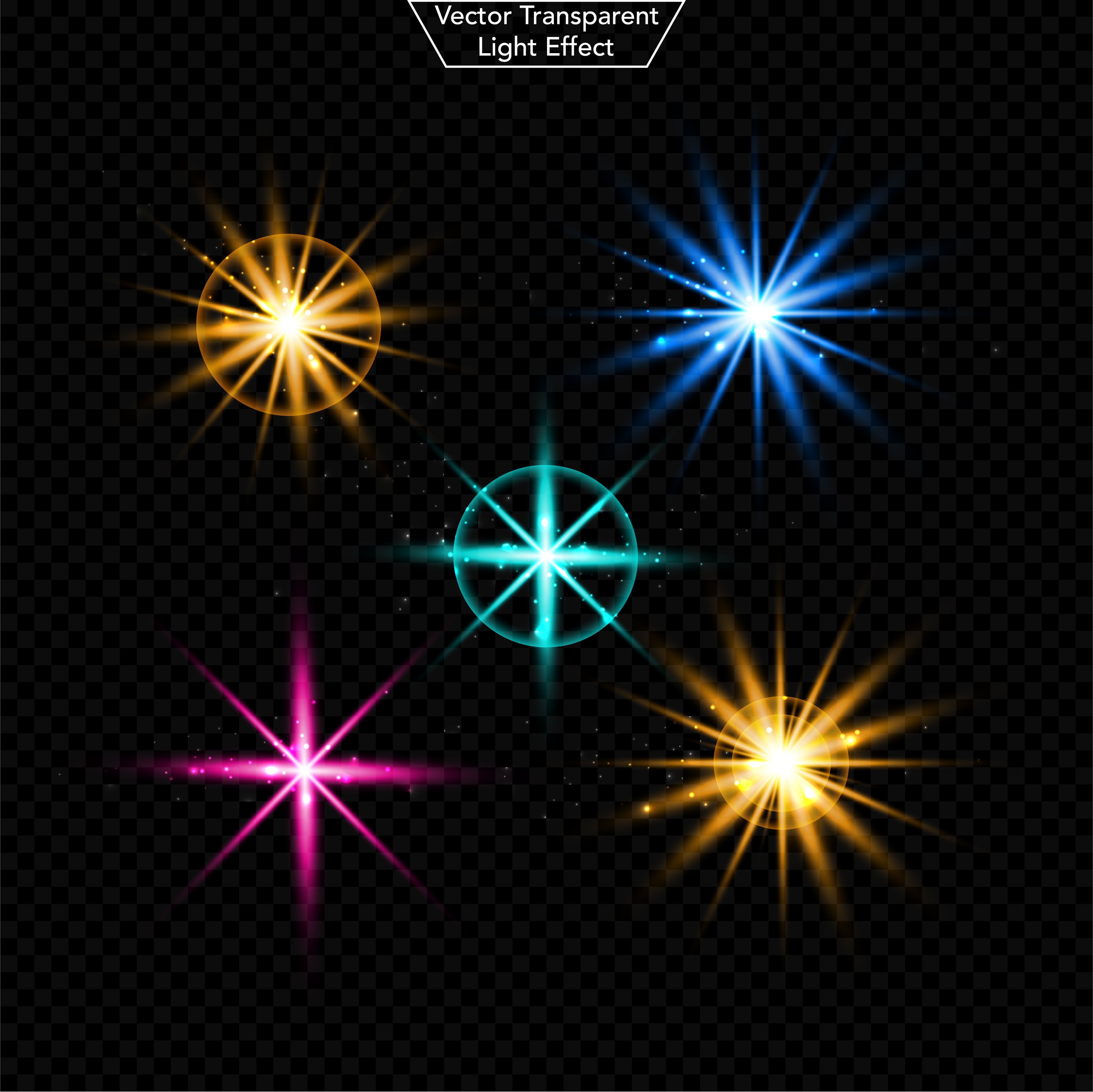 Ultimate Transparent Light Effects Mega Pack — Premium Vector Collection (EPS/AI)