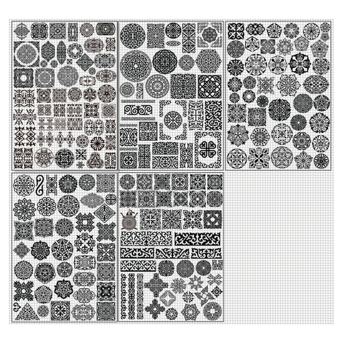 Kazakh Ornaments Vector Mega Pack | National Patterns for CNC Laser Cutting, Engraving & Embroidery | .CDR