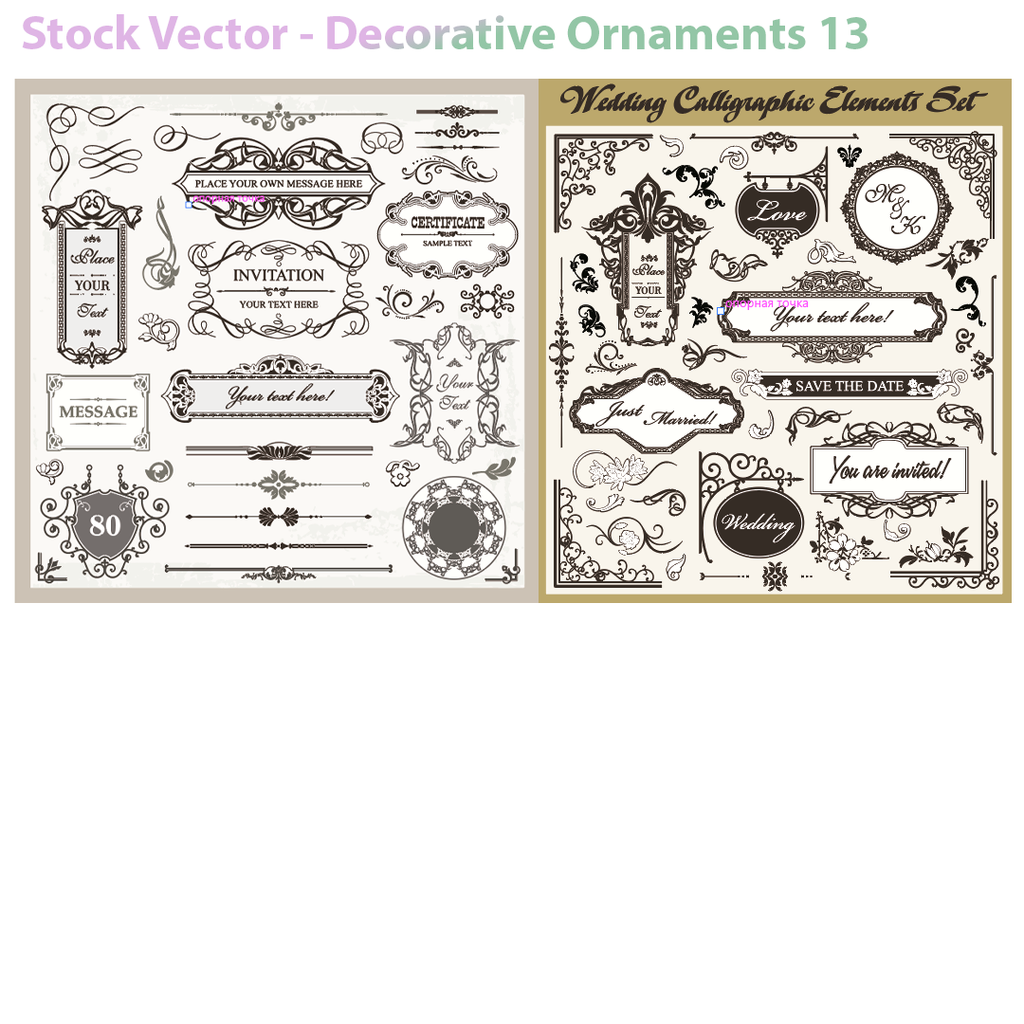 Ultimate Vintage & Gold Ornaments Mega Pack — Premium AI Vector Collection