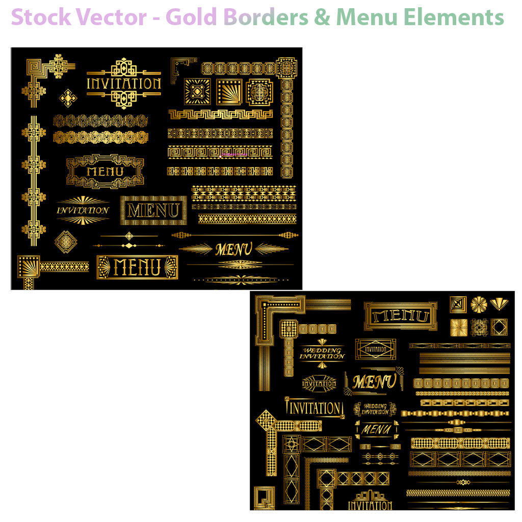 Ultimate Vintage & Gold Ornaments Mega Pack — Premium AI Vector Collection