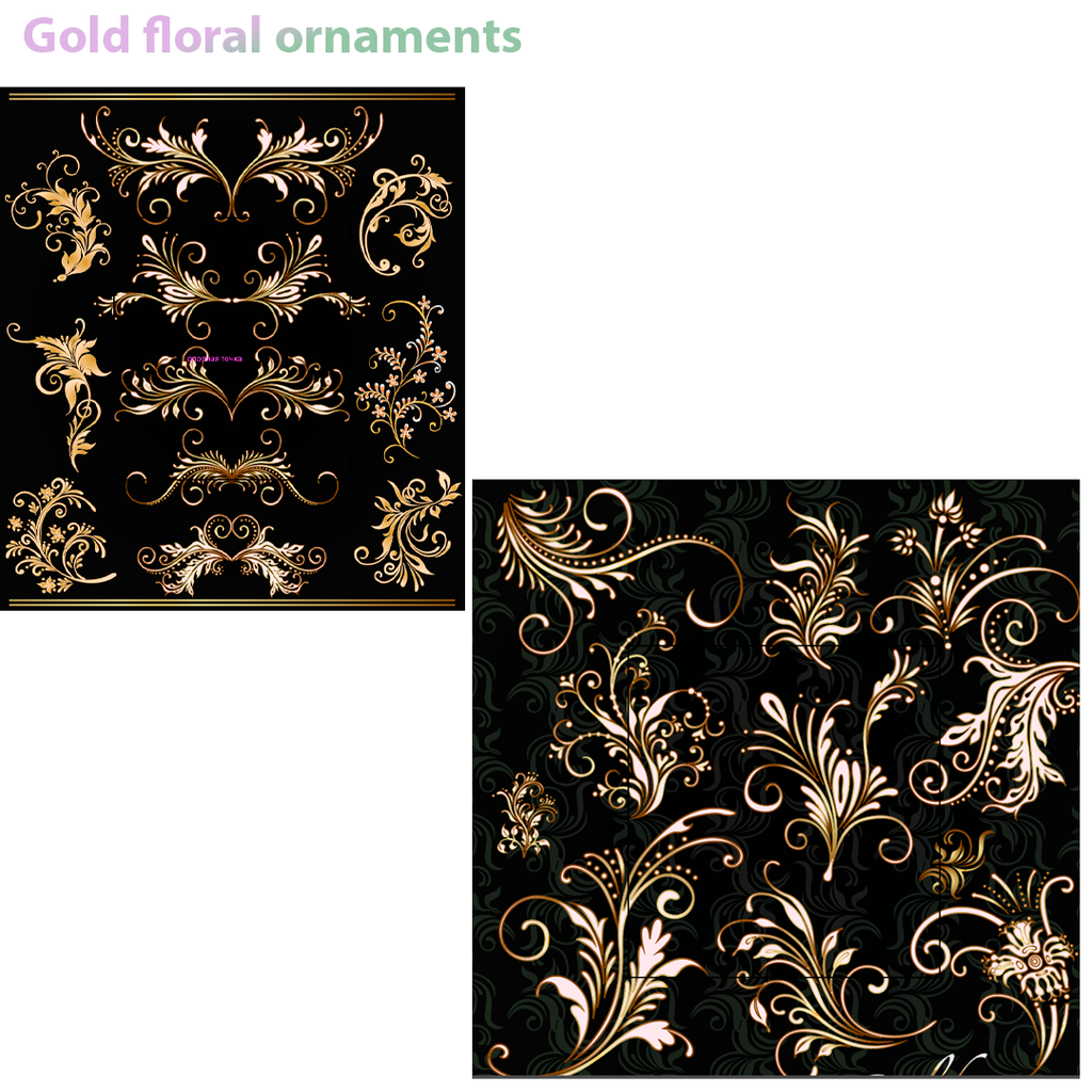 Ultimate Vintage & Gold Ornaments Mega Pack — Premium AI Vector Collection
