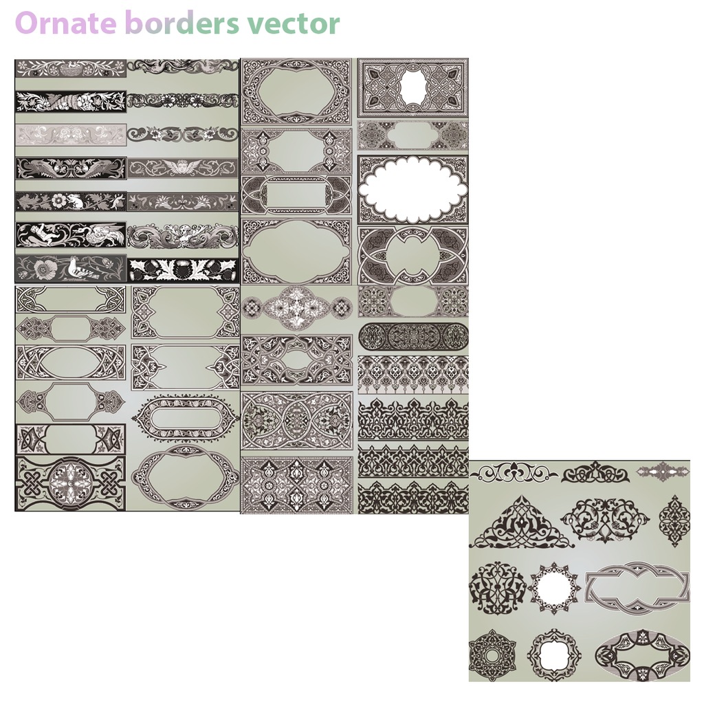Ultimate Vintage & Gold Ornaments Mega Pack — Premium AI Vector Collection