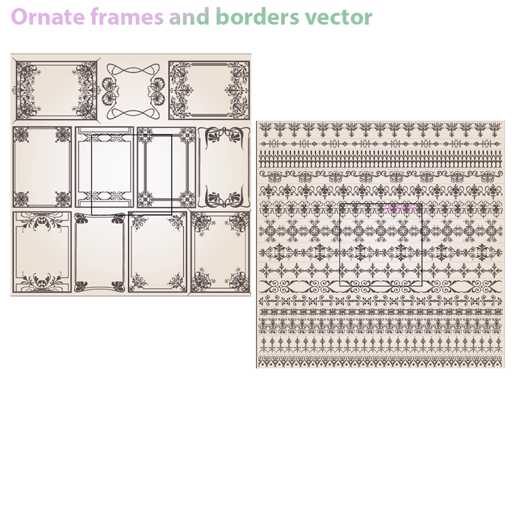 Ultimate Vintage & Gold Ornaments Mega Pack — Premium AI Vector Collection