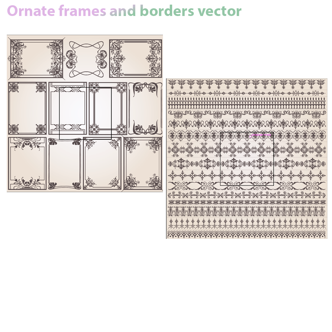 Ultimate Vintage & Gold Ornaments Mega Pack — Premium AI Vector Collection