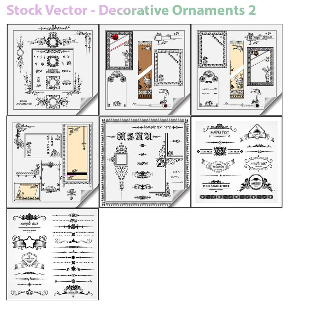 Ultimate Vintage & Gold Ornaments Mega Pack — Premium AI Vector Collection