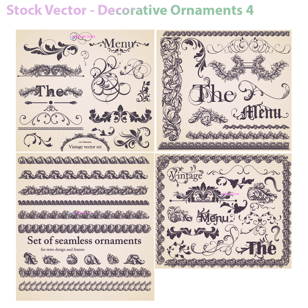 Ultimate Vintage & Gold Ornaments Mega Pack — Premium AI Vector Collection