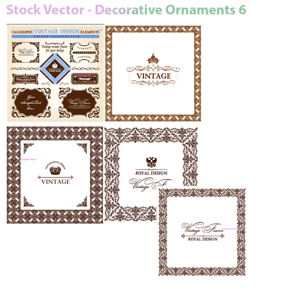 Ultimate Vintage & Gold Ornaments Mega Pack — Premium AI Vector Collection