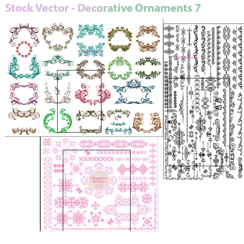Ultimate Vintage & Gold Ornaments Mega Pack — Premium AI Vector Collection