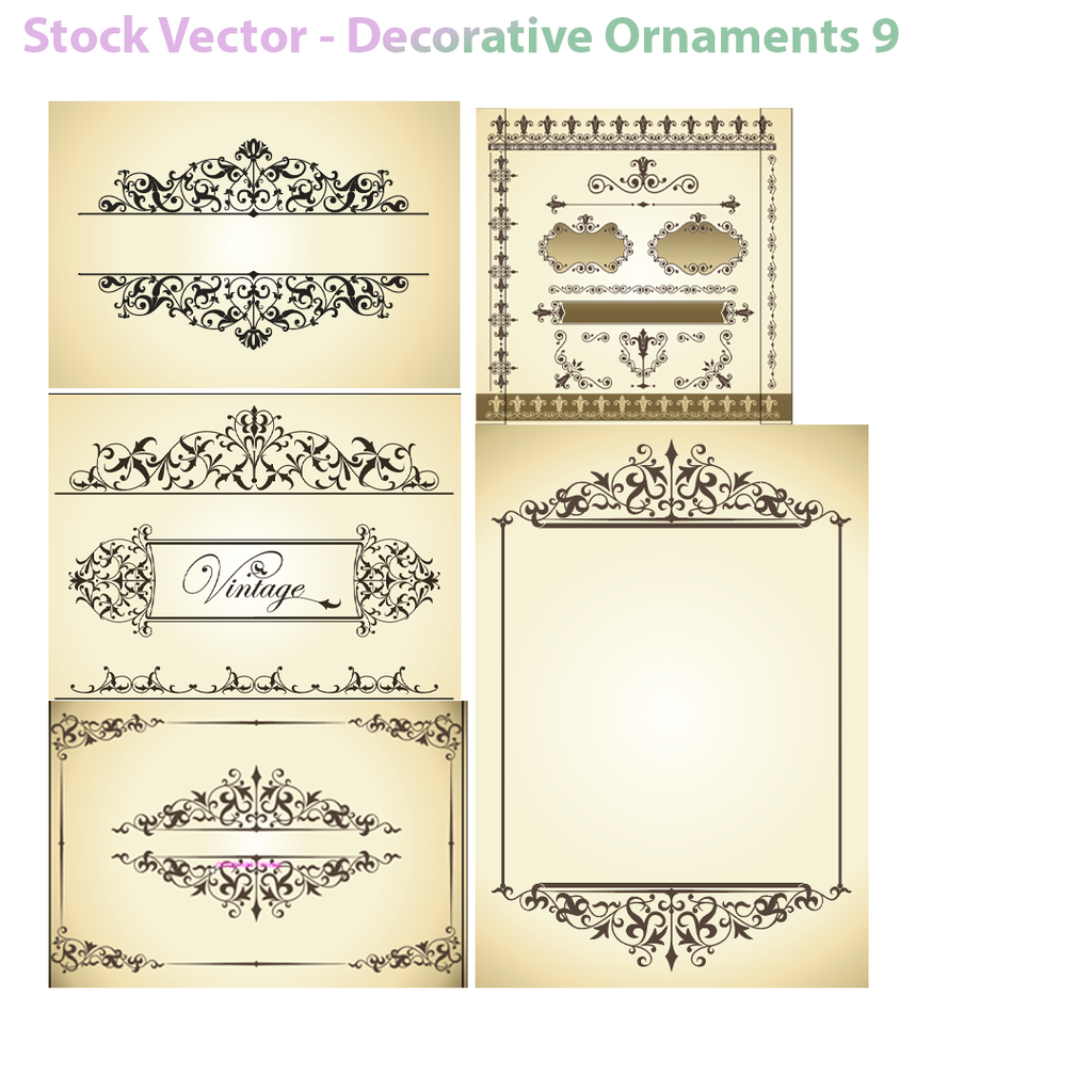 Ultimate Vintage & Gold Ornaments Mega Pack — Premium AI Vector Collection