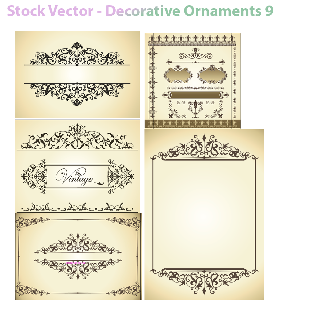 Ultimate Vintage & Gold Ornaments Mega Pack — Premium AI Vector Collection